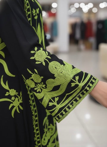 Heavy Resham Work Georgette Kurta Set