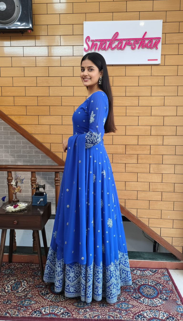 Anarkali Skirt And Dupatta