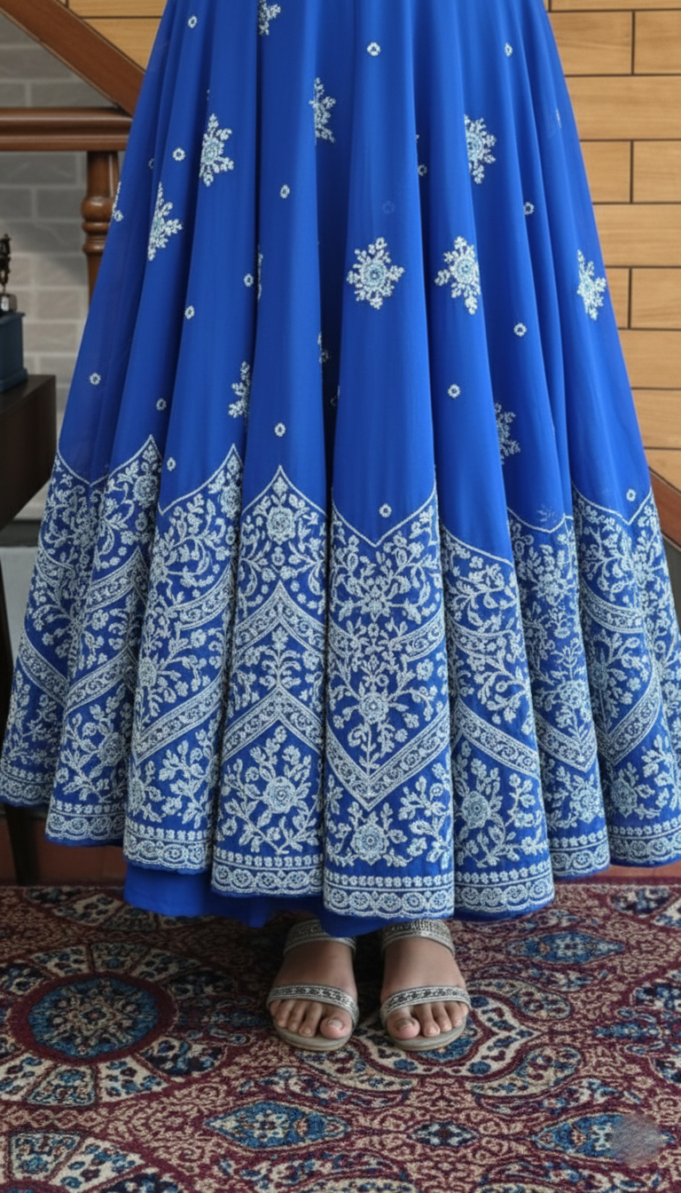 Anarkali Skirt And Dupatta