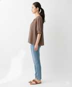 Lightweight Cotton Top Featuring Intricate Resham Embroidery