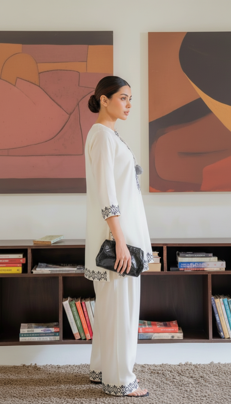 Traditional Aari Embroidery Cotton Set