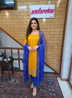 Luxury Jimmy Choo Suit with Exquisite Cutdana and Dabka Work