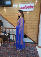 Luxury Jimmy Choo Suit with Exquisite Cutdana and Dabka Work