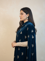 Luxurious Micro Velvet Jacket and Pants Set