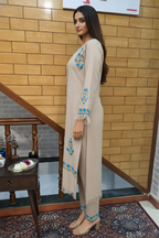 Heritage Resham Work Pure Pashmina Suit