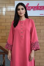 Luxury Pashmina Suit with Resham Cutwork Embroidery