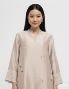 Cotton Silk Suit with Delicate Resham Work Embroidery