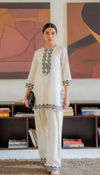 Traditional Aari Embroidery Cotton Set