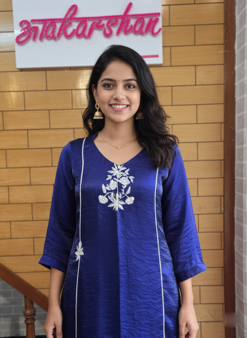 Suit with Brocade pants