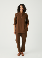 Breathable Cotton Knit Top