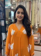 Elegant Georgette Suit with Intricate Resham Work