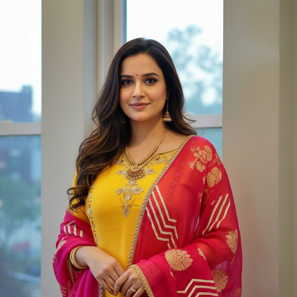 Classic Crepe Fabric Salwar Kameez Featuring Zardozi Embroidery