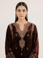 The Classic Zardozi Silk Velvet Masterpiece