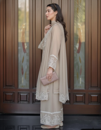 Exquisite Resham Embroidered Chanderi Suit