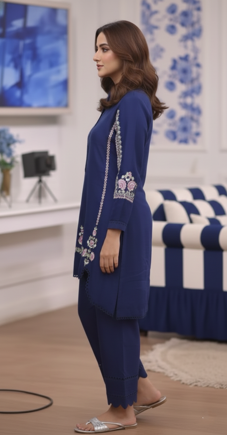 The Classic Resham Cotton Suit