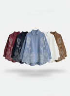 Soft Malmal Cotton Top with Intricate Resham Embroidery